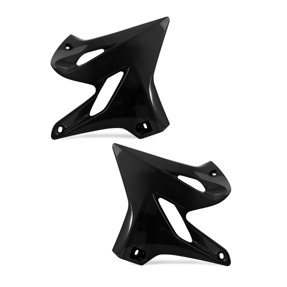 Polisport Rad Radiator Scoops Tank Panels For Yamaha YZ 125 Black 2015-2018